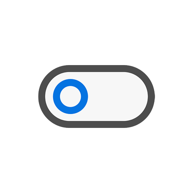 toggle button